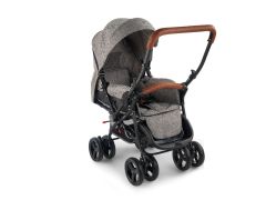 Baby2Go 2024 Safe Çift Yönlü Bebek Arabası - Siyah