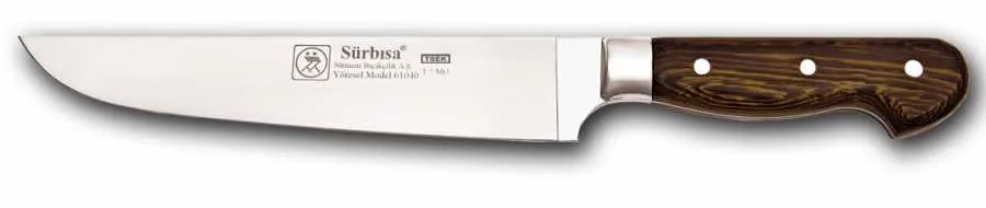 61040ym - Sürmene Yöresel Kasap Bıçağı 20,5 Cm - Kurban, Doğrama, Kesim