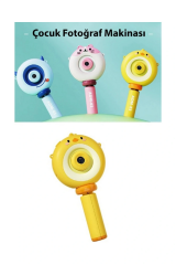 Hd Kamera Karikatür Tripodlu Çocuk Dijital Kamera Fotoğraf Makinası 1080p Video Kaydedici 2.0 İnç