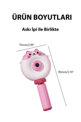 Hd Kamera Karikatür Tripodlu Çocuk Dijital Kamera Fotoğraf Makinası 1080p Video Kaydedici 2.0 İnç