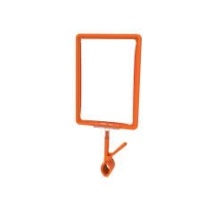 Mandallı A6 Çerçeve Takımı Turuncu - 10 Adet