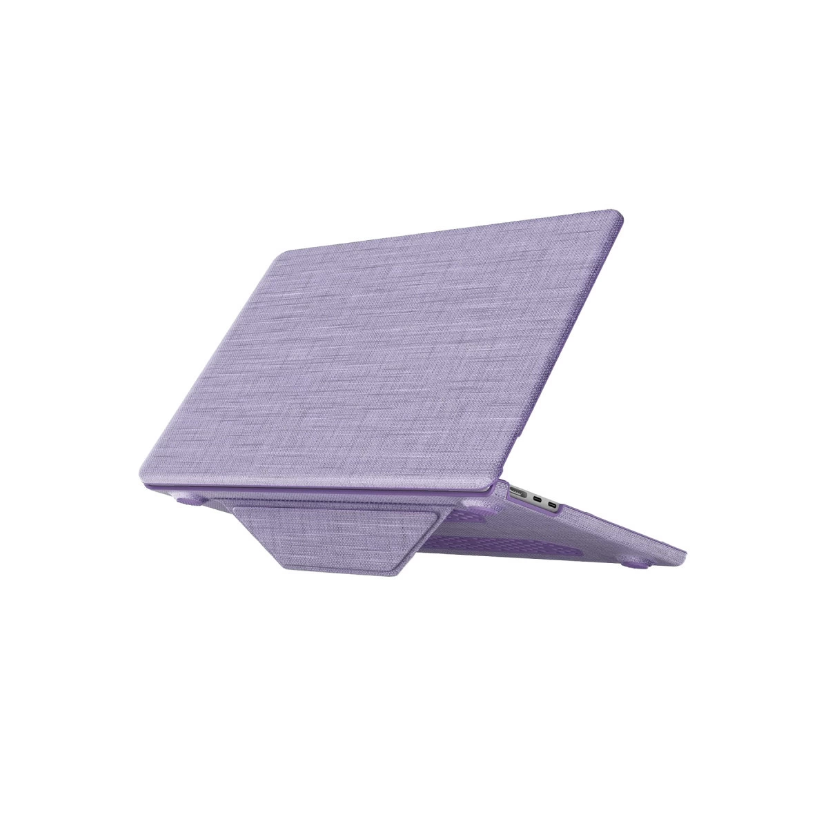 Macbook Air 13.6 Macbook Kumaş Kapak - Mor