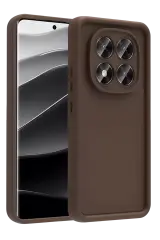 Newface Xiaomi Redmi Note 15 Pro 4g Viera Silikon - Kahverengi