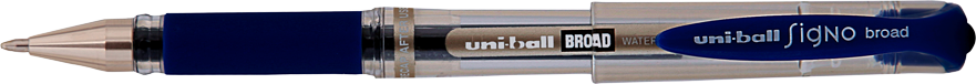 Ball UM-153 Koyu Mavi Signo Broad 1.0mm İmza Kalemi