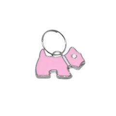 Köpek Tasma Aksesuarı İsimlik 1×2 cm Pembe