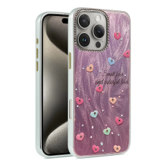 İphone 16 Pro Kılıf Blade Aynalı Desenli Kapak - Desen 8