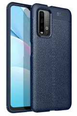 Newface Xiaomi Redmi 9t Kılıf Auto Focus Kapak - Lacivert