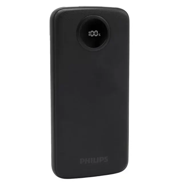 Philips Dlp7712cb 10.000mah Pd Hızlı Şarj Dijital Ekranlı Siyah Powerbank
