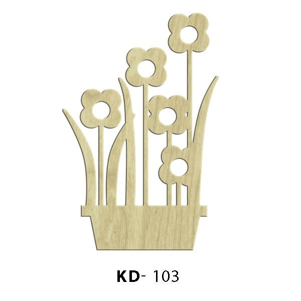 Ahşap Lazer Kesim - KD103