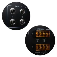 Magicvoice Mv-2400 2x400 Watt 4-8 Ohm -100 V 19 Rack Hat Trafolu Power Anfi