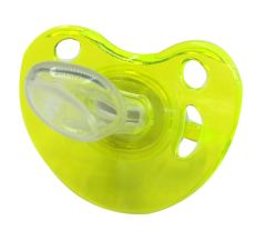 BabyTime BT133 Silikon Damaklı Emzik No 3 - Sarı