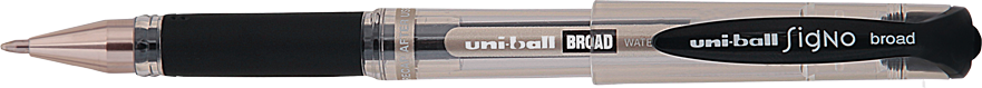 Ball UM-153 Siyah Signo Broad 1.0mm İmza Kalemi