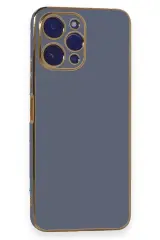 Newface Xiaomi Poco M6 Pro 5g Kılıf Volet Silikon - Mavi