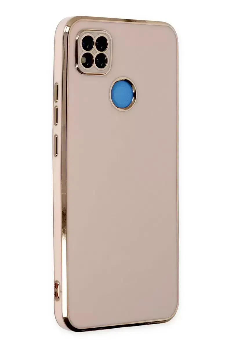 Newface Xiaomi Redmi 9c Kılıf Volet Silikon - Pembe