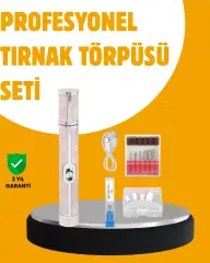 Ergonomik Saplı 20.000 Rpm Hız Kontrollü Manikür Pedikür Makinesi
