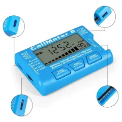 Powermaster Pm-26959 Pil Kapasite Voltaj Test Cihazı Rc 1-8s Lipo Lityum Nımh