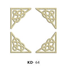 Ahşap Lazer Kesim - KD64