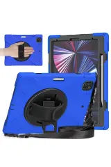 Newface İpad Pro 12.9 (2020) Kılıf Amazing Tablet Kapak - Mavi