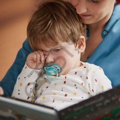 Philips Avent Ultra Air Karanlıkta Parlayan 2li Desenli Gece Emziği +18 Ay - Erkek