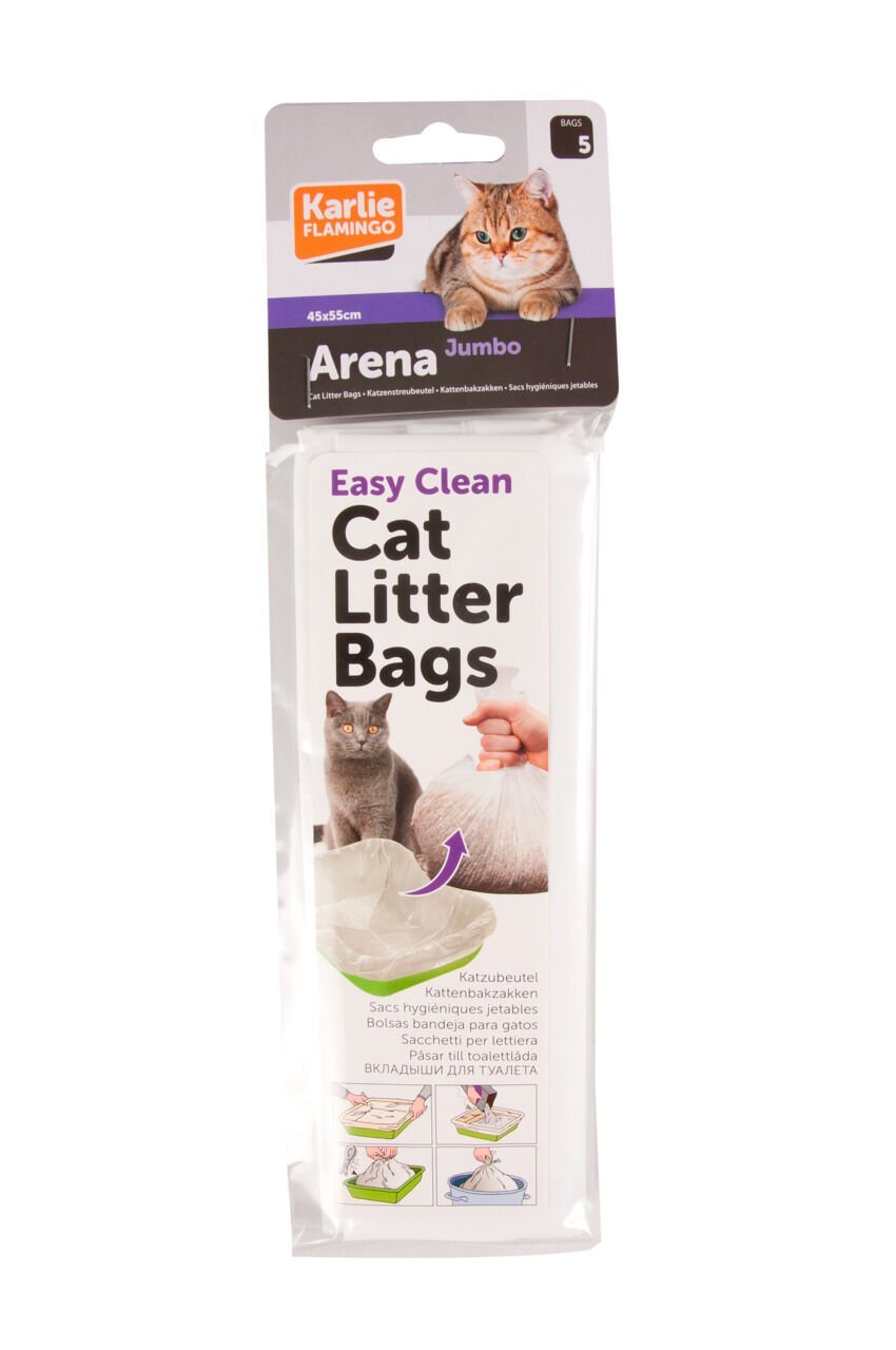 Karlie Kedi Tuvaleti Poşeti Jumbo 5Li