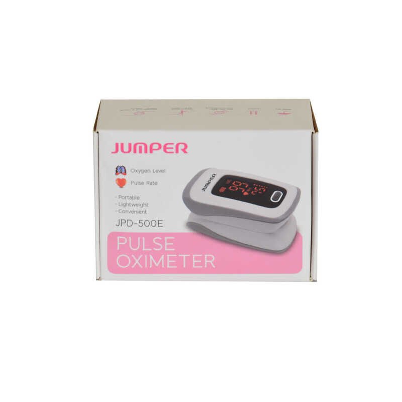 Dijital Pulse Oksimetre Parmaktan Nabız Ölçer Taşınabilir Oximeter JPD-500E