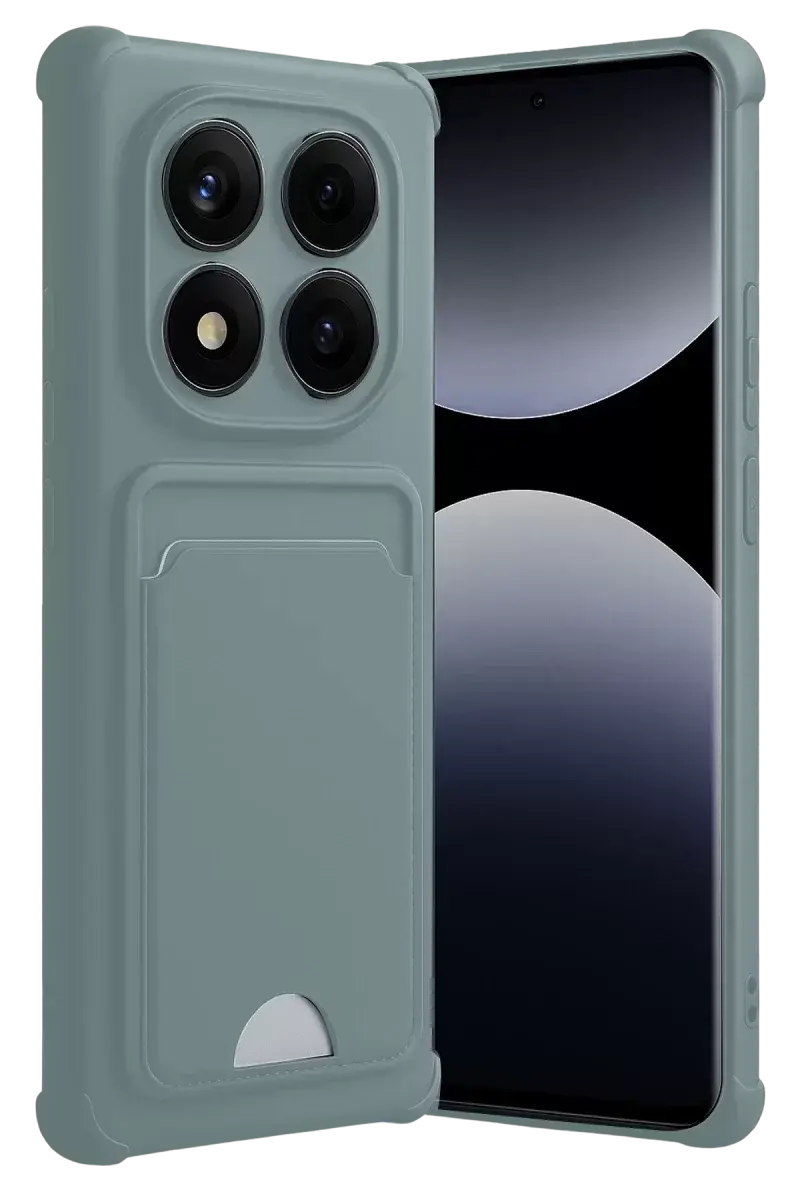 Newface Xiaomi Redmi Note 14 Pro 5g Kelvin Kartvizitli Silikon - Açık Yeşil