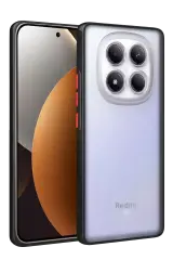 Newface Xiaomi Redmi Note 15 Pro 5g Montreal Silikon Kapak - Siyah