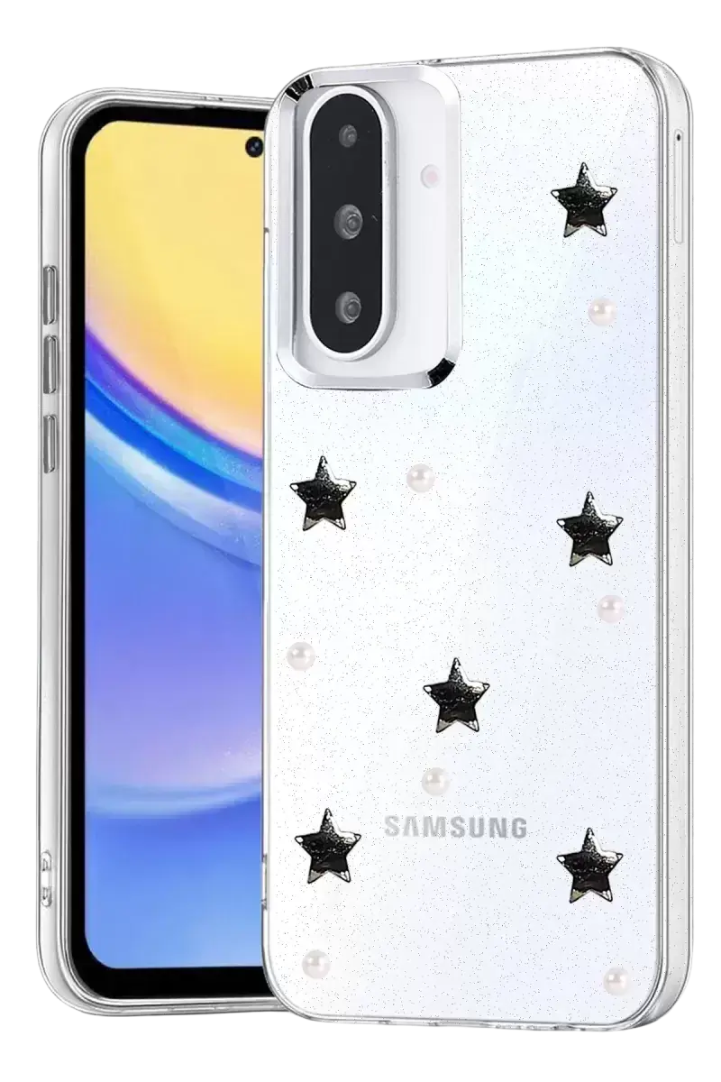 Newface Samsung Galaxy A27 5g Fiyonk Desenli Kapak - Desen 7