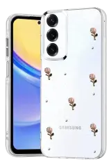 Newface Samsung Galaxy S25 Fe Fiyonk Desenli Kapak - Desen 6