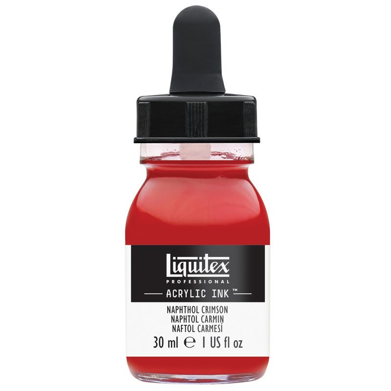 Akrilik Mürekkep 30ml - Naphtol Crimson