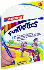 Funtastics Yıkanabilir Keçeli Kalem 12 Renk