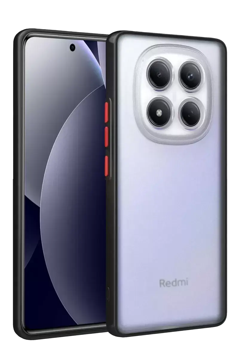 Newface Xiaomi Redmi Note 15 Pro 4g Montreal Silikon Kapak - Siyah