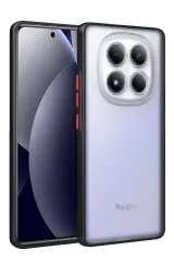 Newface Xiaomi Redmi Note 15 Pro 4g Montreal Silikon Kapak - Siyah