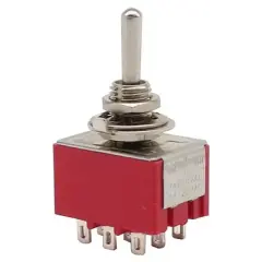 Ic-148a 9 Pin Ø6mm On-off Toggle Switch Mts-302