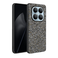 Onegif Xiaomi Redmi Note 15 4g Bright Simli Kapak - Gold