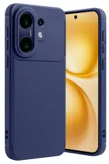 Newface Vivo X200 Fe Auto Focus Karbon Kapak - Lacivert