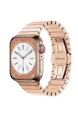 Newface Apple Watch 38mm Kr413 Fine Steel Kordon - Rose