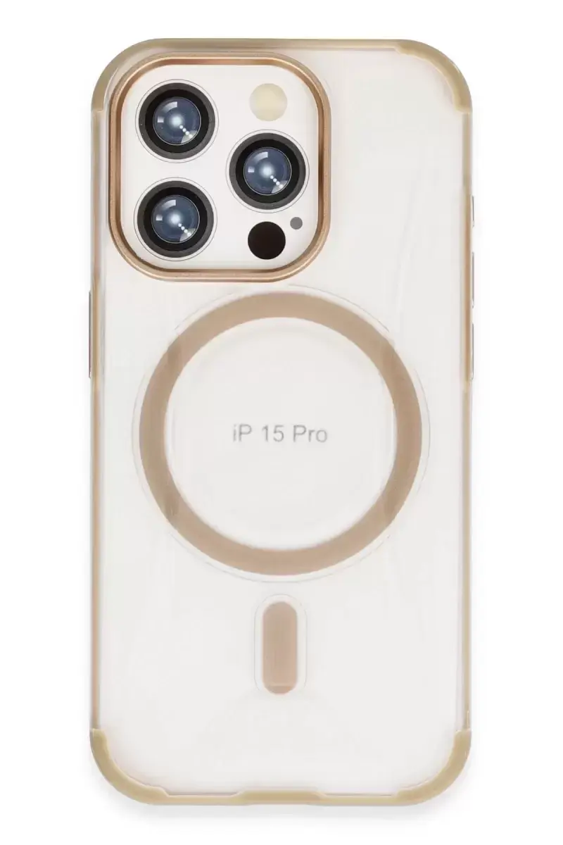 Joko Apple İphone 15 Pro Hilton Magsafe Kapak - Gold