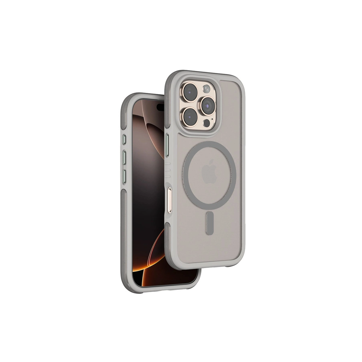Venco  İphone 16 Pro Max Orbit Magsafe Kapak - Titan Gri