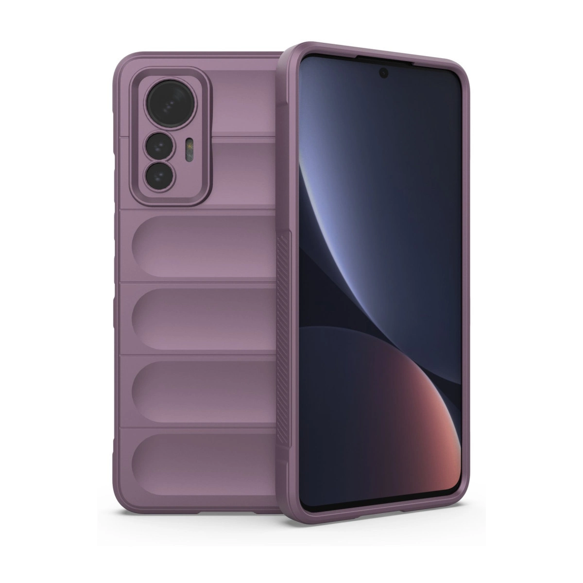 Xiaomi Mi 12 Lite Kılıf Optimum Silikon - Mor