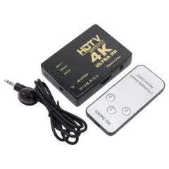 Fully G-538n 4k Ultra Hd Destekli 3 Port Uzaktan Kumandalı Hdmı Switch Çoğaltıcı