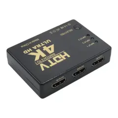 Fully G-538n 4k Ultra Hd Destekli 3 Port Uzaktan Kumandalı Hdmı Switch Çoğaltıcı