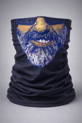 Sakallı Yüz Desenli Baf Buff – Çok Amaçlı Boyunluk  Maske 1 No