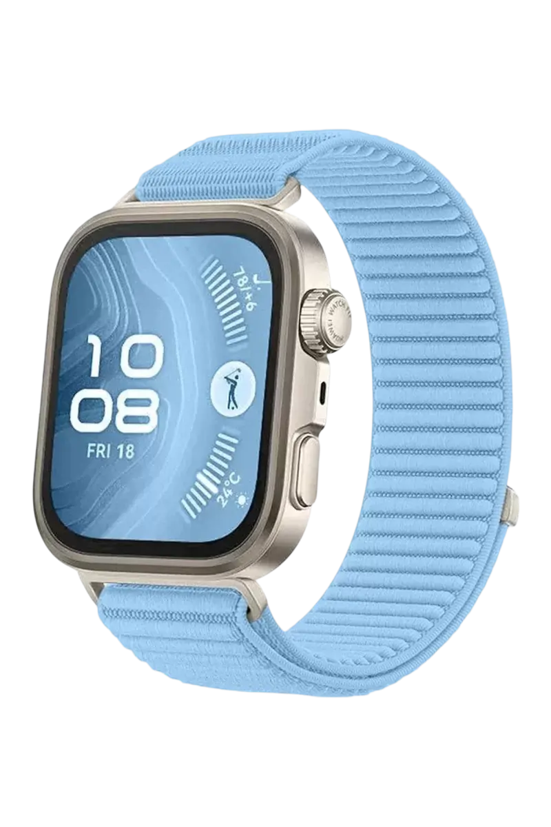Newface Huawei Fit 4 Braid Kordon - Açık Mavi