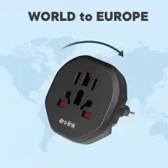 S-link Sl-wl09 Çok Amaçlı Universal Avrupa Çıkışlı - Türk Priz Çevirici
