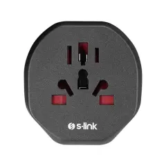S-link Sl-wl09 Çok Amaçlı Universal Avrupa Çıkışlı - Türk Priz Çevirici