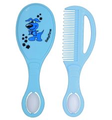 BabyTime BT189 Tarak Fırça Seti - Mavi