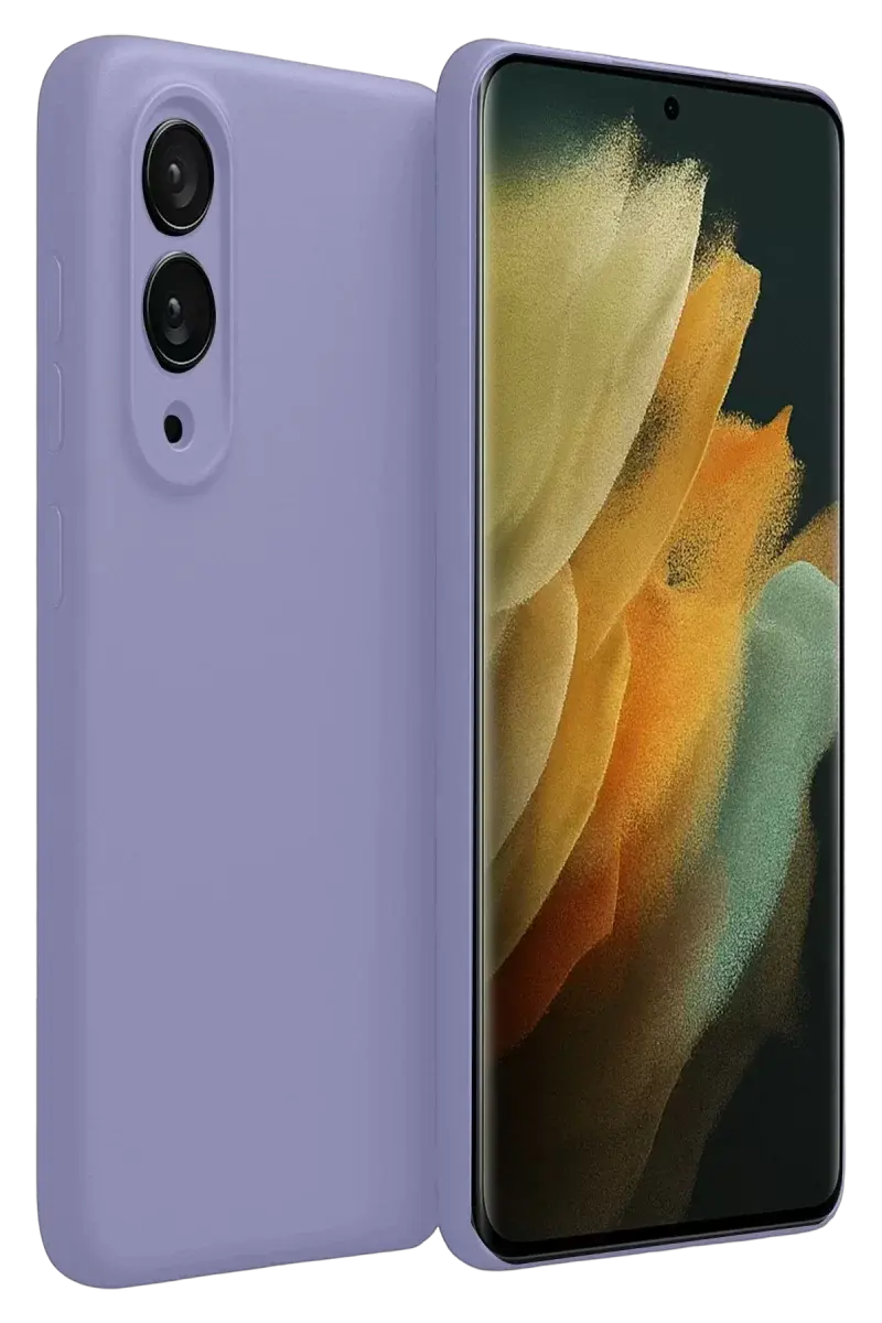 Newface Samsung Galaxy S25 Edge First Silikon - Lila