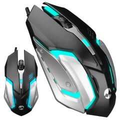 Everest Sm-g72 Işıklı Usb Kablolu Optik Oyuncu (gaming) Mouse