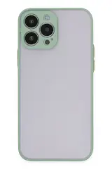 Newface İphone 13 Pro Max Kılıf Montreal Silikon Kapak - Turkuaz
